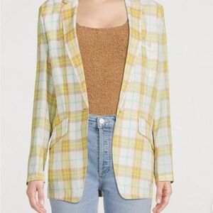 Plaid Women's Blazer